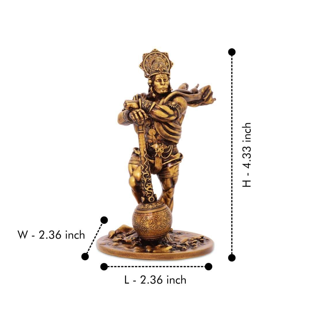 Premium Car Dashboard Resin Bahubali Hanuman