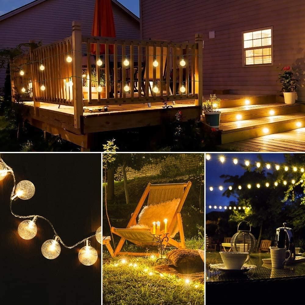 16 LED Crystal Ball String Lights