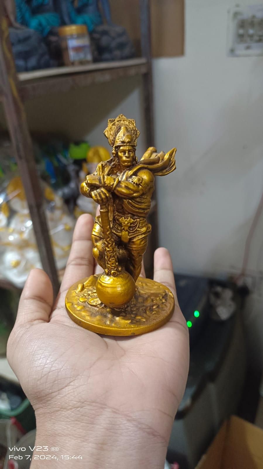 Premium Car Dashboard Resin Bahubali Hanuman